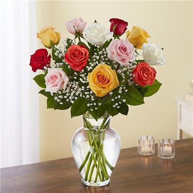 Premium Long Stem Assorted Roses