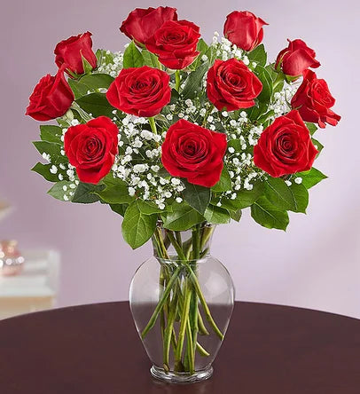 Rose Elegant - Premium Long Stem Red Roses