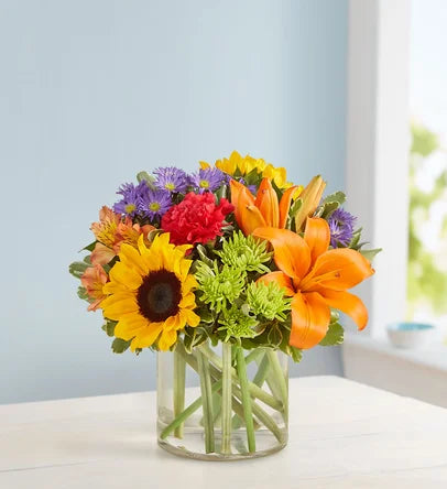 Sunflower Embrace