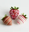 Sweetly Sprinkled Chocolate Berries