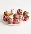 Sweetly Sprinkled Chocolate Berries