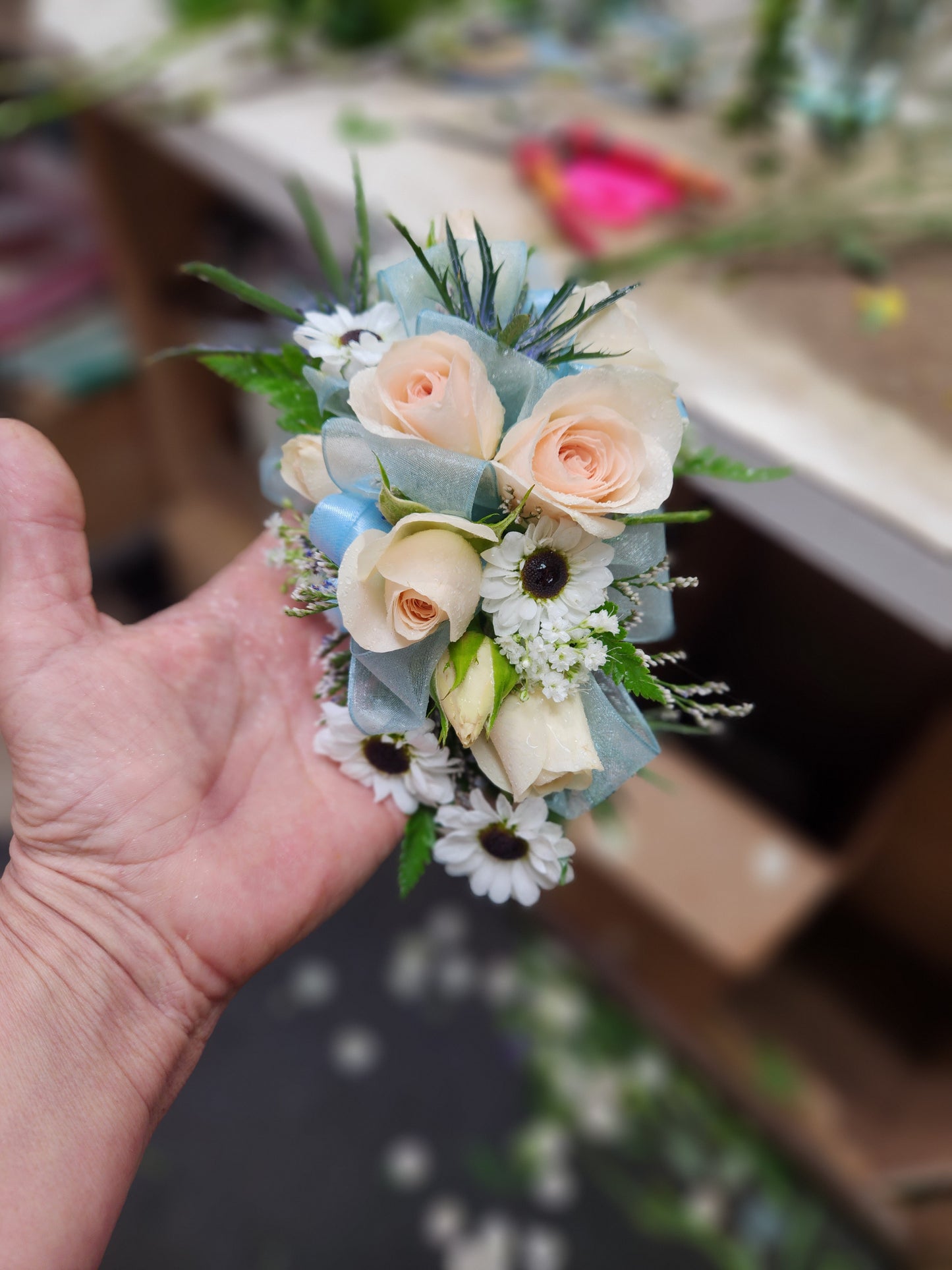 Custom Color Corsage
