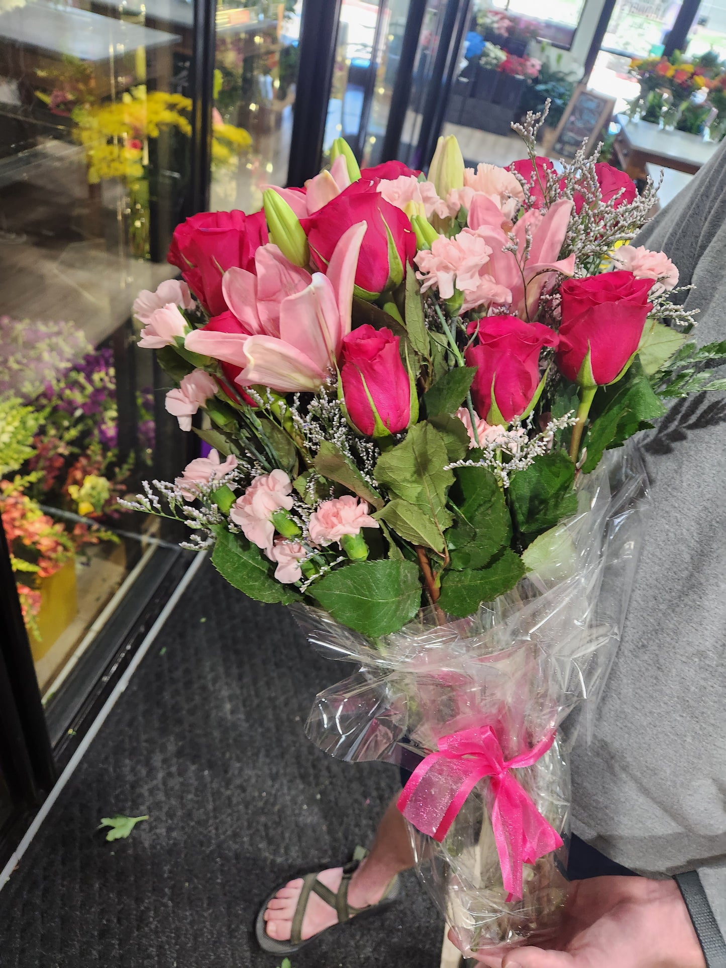 Custom Handtied Bouquet Homecoming and Prom