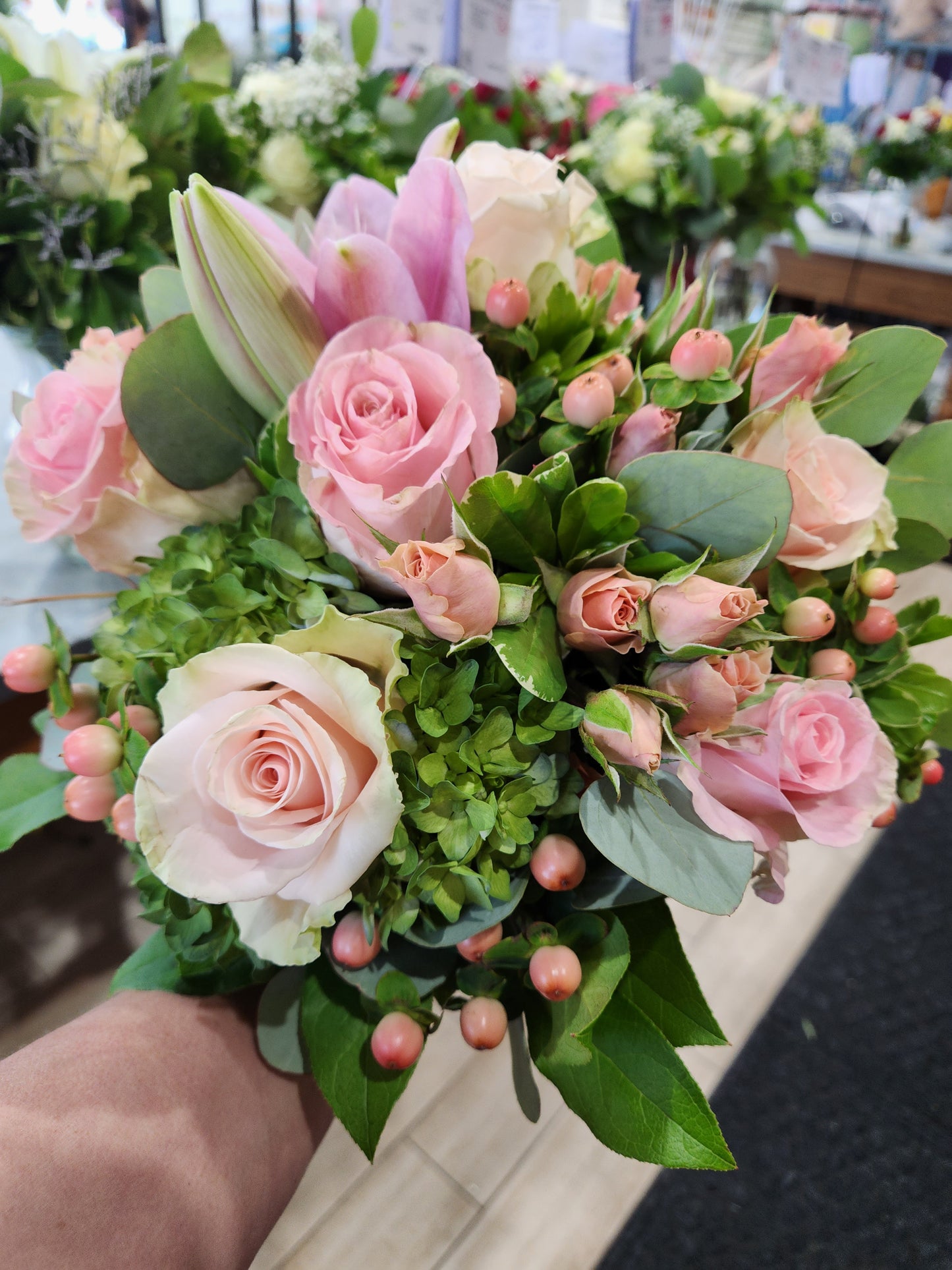 Custom Handtied Bouquet Homecoming and Prom