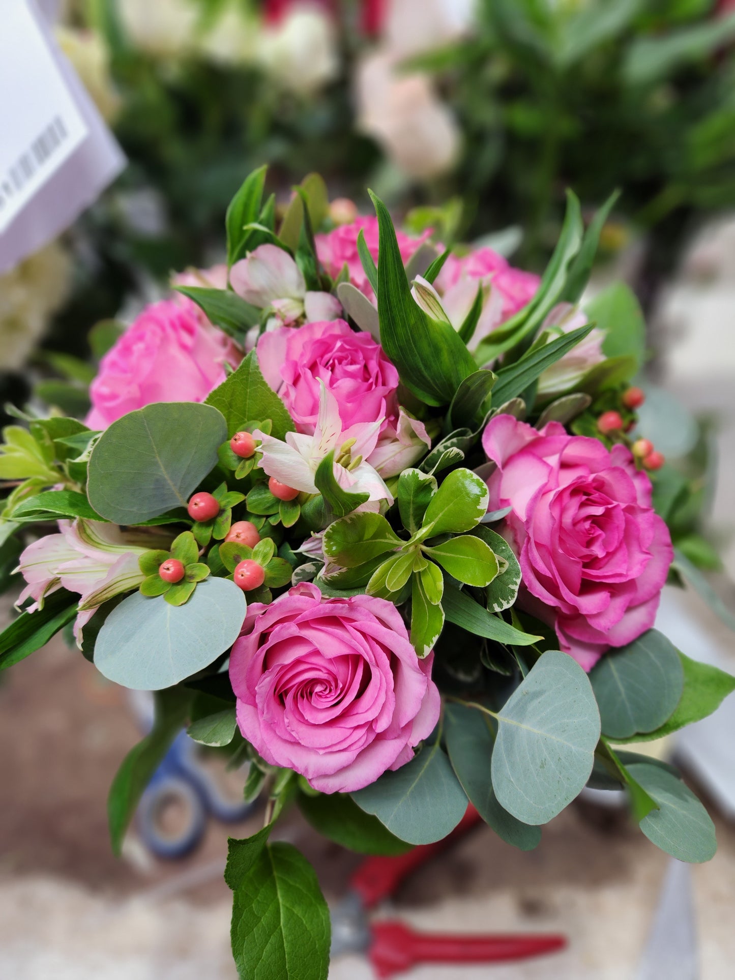 Custom Handtied Bouquet Homecoming and Prom