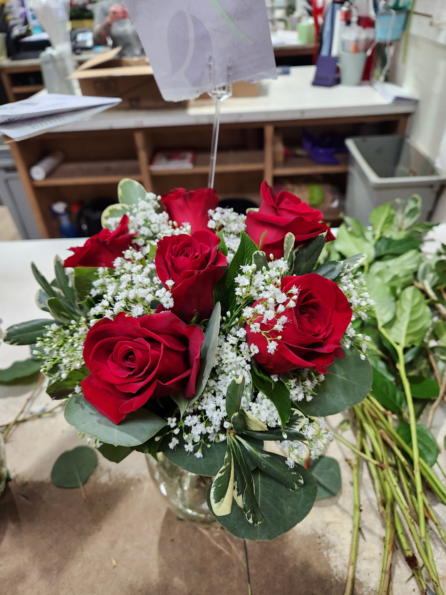 Custom Handtied Bouquet Homecoming and Prom