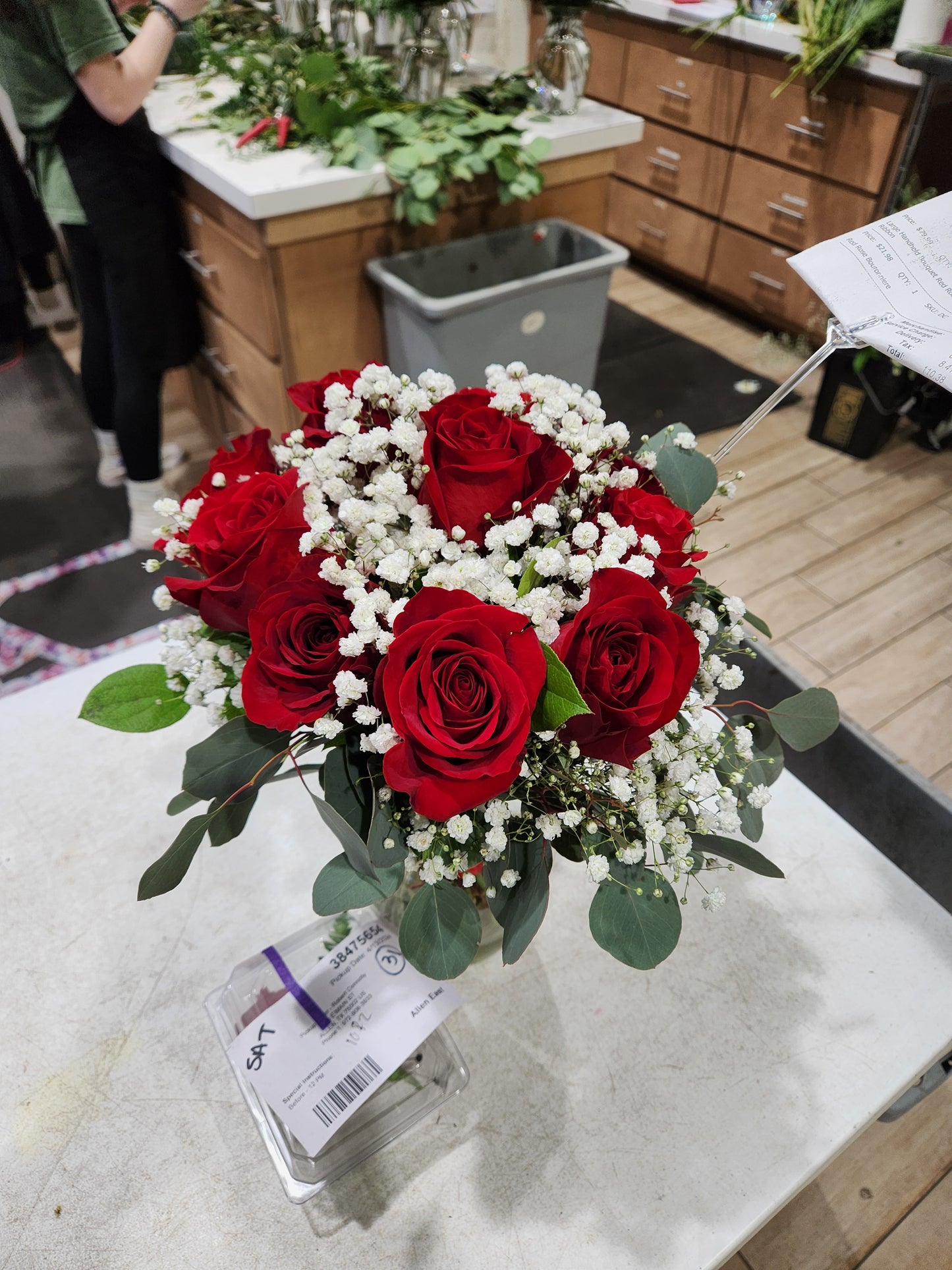 Custom Handtied Bouquet Homecoming and Prom