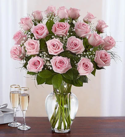 Premium Long Stem Pink Roses