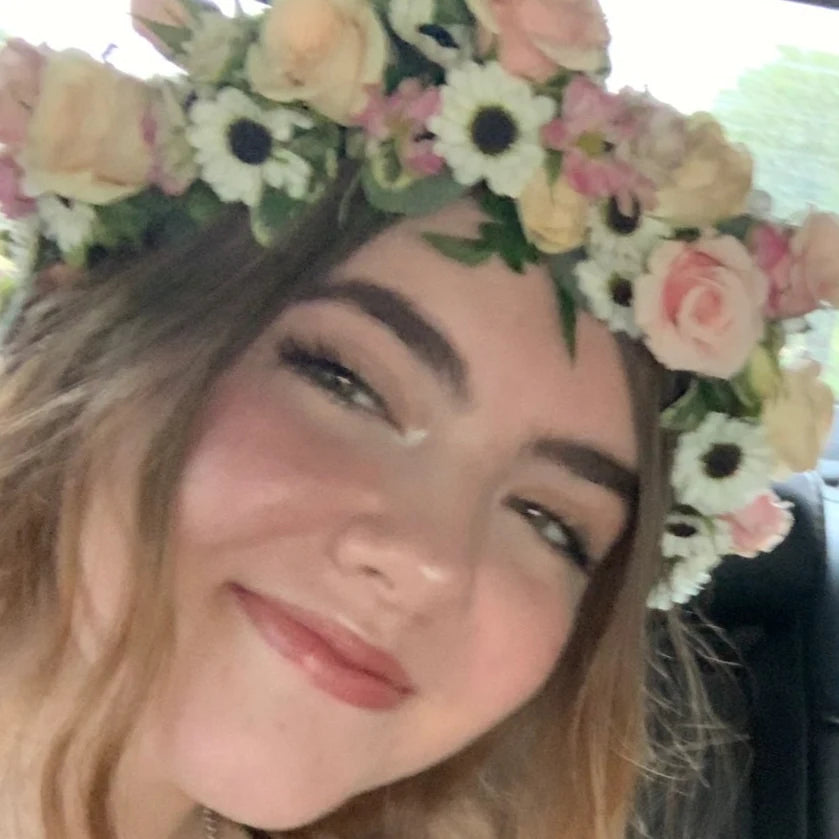 Custom Floral Crown Hair Accessory Homecoming and Prom