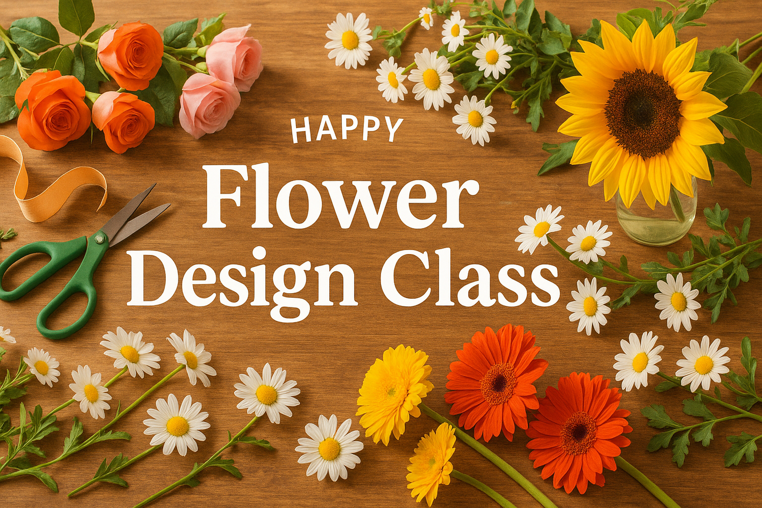 Happy Flower Design Class