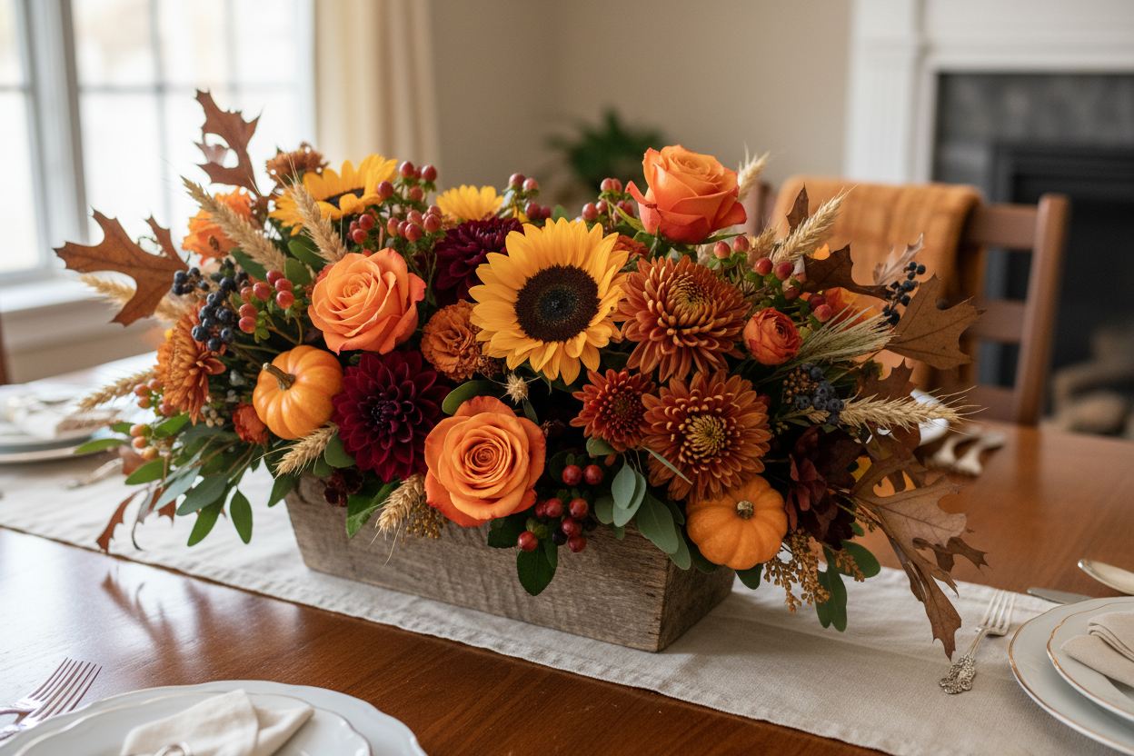Thanksgiving Flowers & Centerpieces
