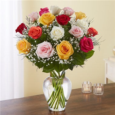 Premium Long Stem Assorted Roses