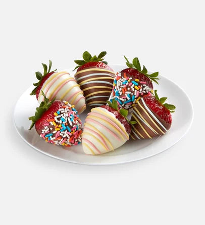 Birthday Chocolate Strawberries