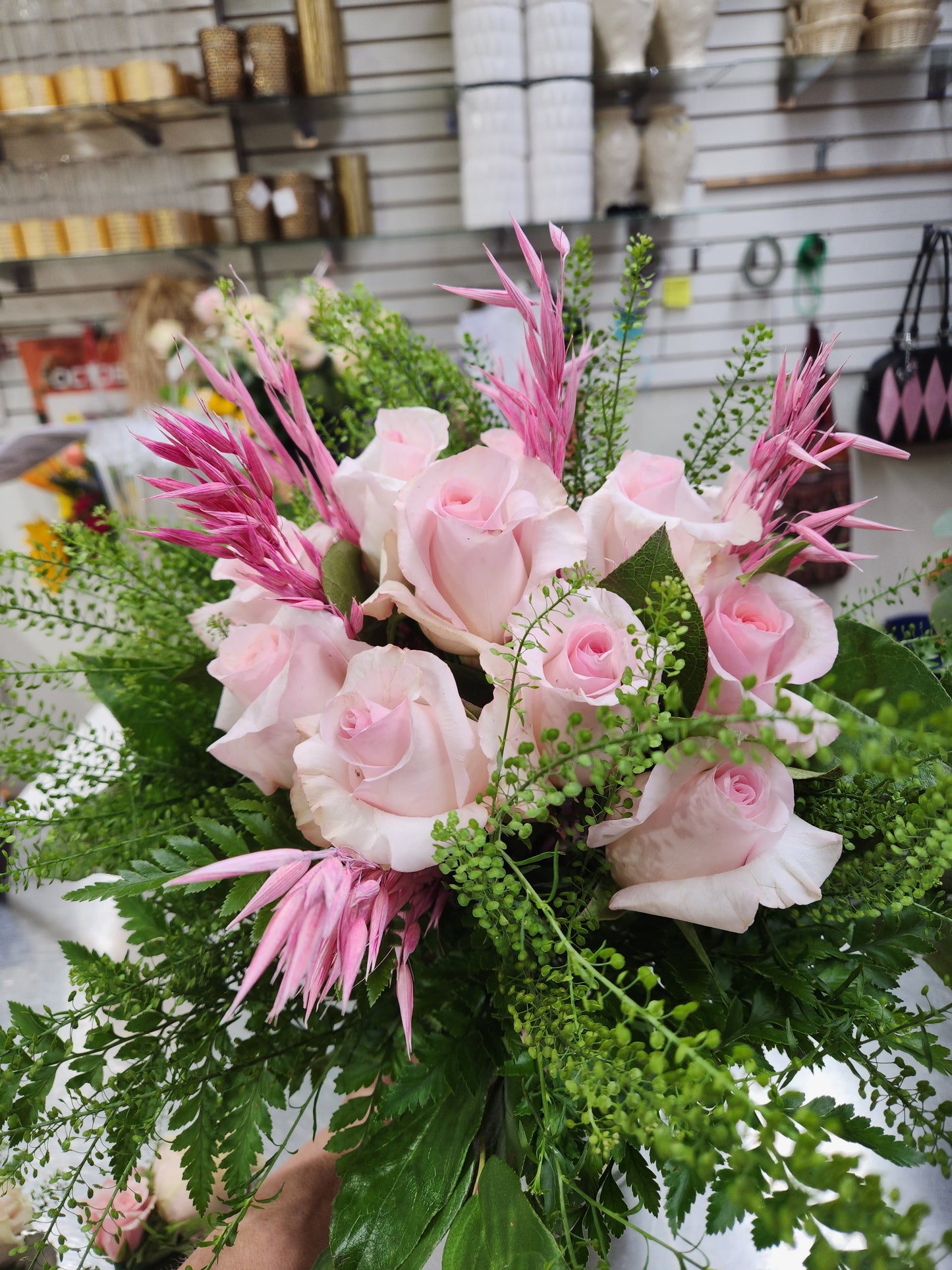 Custom Handtied Bouquet Homecoming and Prom