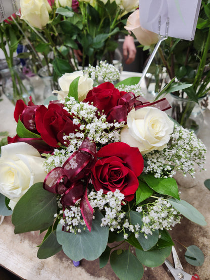 Custom Handtied Bouquet Homecoming and Prom