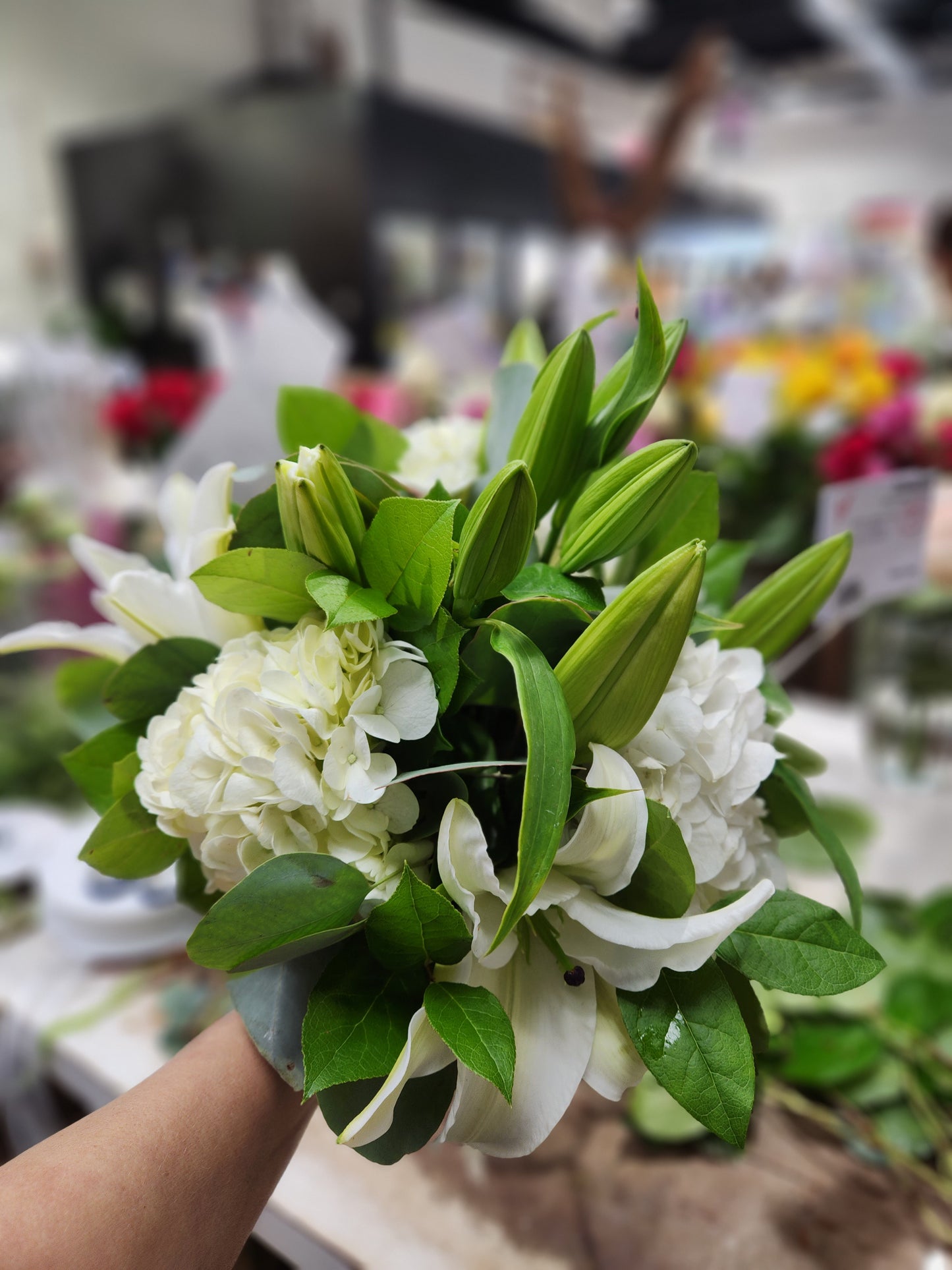 Custom Handtied Bouquet Homecoming and Prom