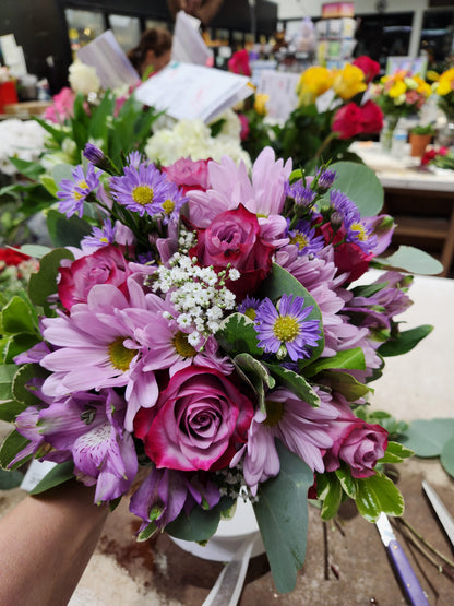 Custom Handtied Bouquet Homecoming and Prom