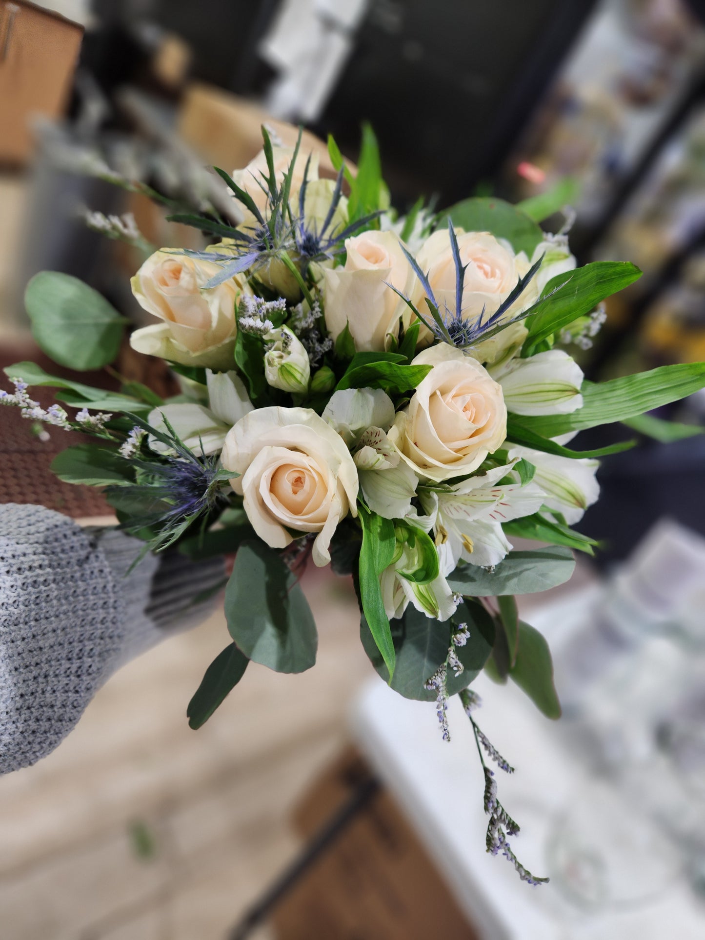 Custom Handtied Bouquet Homecoming and Prom