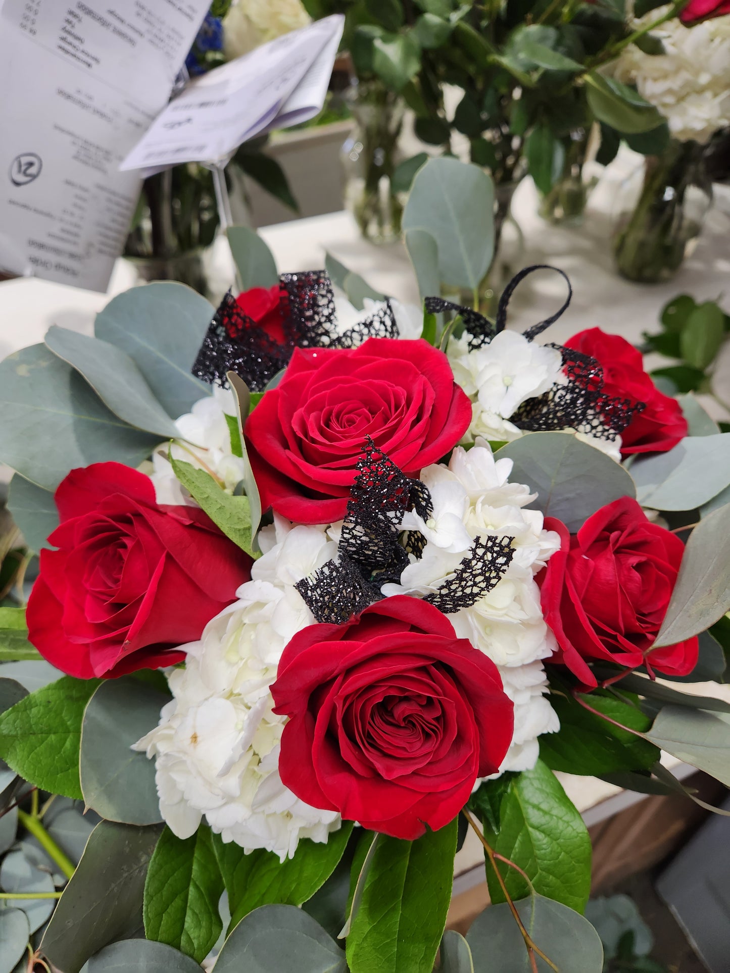 Custom Handtied Bouquet Homecoming and Prom