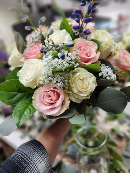Custom Handtied Bouquet Homecoming and Prom
