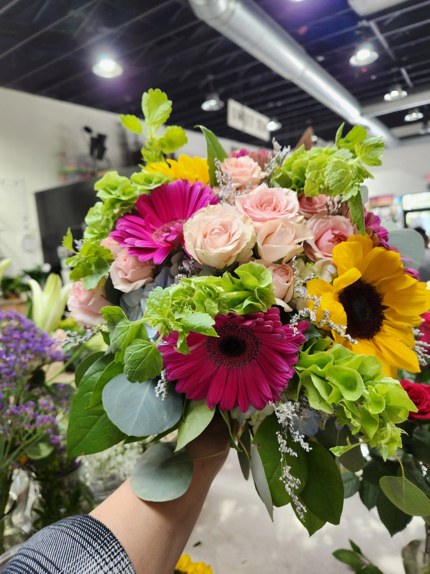 Custom Handtied Bouquet Homecoming and Prom