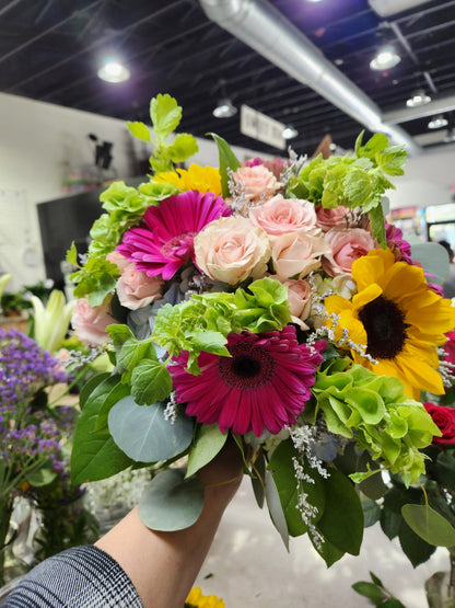 Custom Handtied Bouquet Homecoming and Prom
