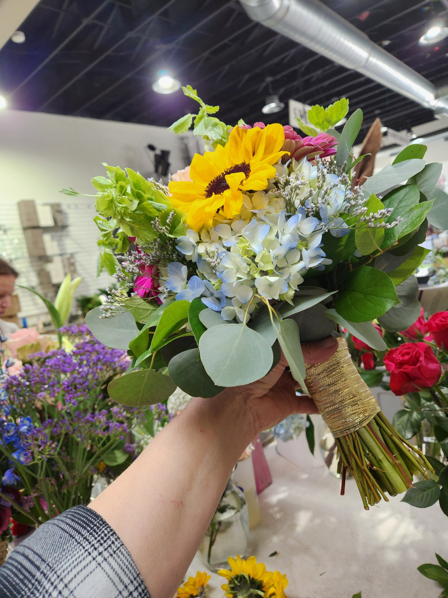 Custom Handtied Bouquet Homecoming and Prom