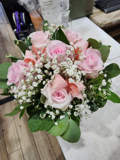 Custom Handtied Bouquet Homecoming and Prom