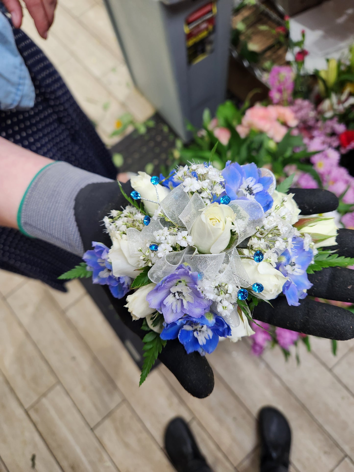 Custom Handtied Bouquet Homecoming and Prom