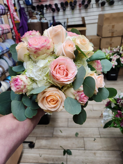 Custom Handtied Bouquet Homecoming and Prom