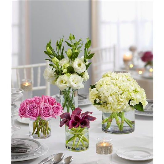 Purple Elegance Centerpiece Package