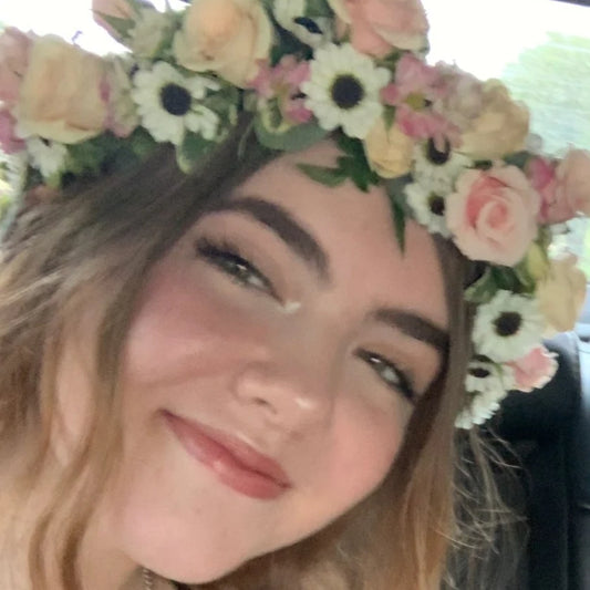 Custom Floral Crown Hair Accessory Homecoming and Prom