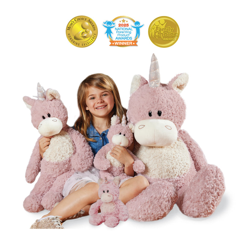 36" Unicorn Rosey Jumbo Plush